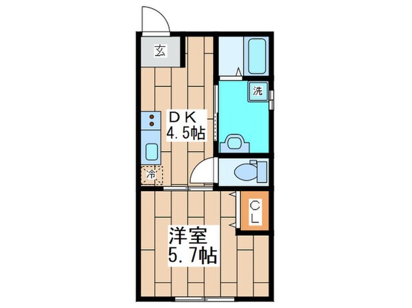 辻産業第１ビルの物件間取画像